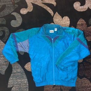 VTG swag jacket color blocked windbreaker 80s 90s